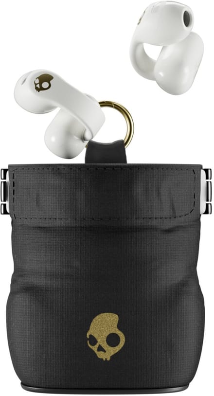 Skullcandy Push 720 Open True Wireless Oortjes - Open-Ear Oordopjes - Clip-on Design - Draadloze Oplaadhoes - Wit
