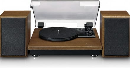 VLSelect® Platenspeler Met Speakers - Retro Platenspeler - Ingebouwd - Bluetooth