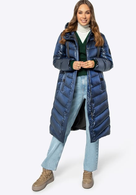 Wittchen Dames Gewatteerde Donsjas Marineblauw Nylon