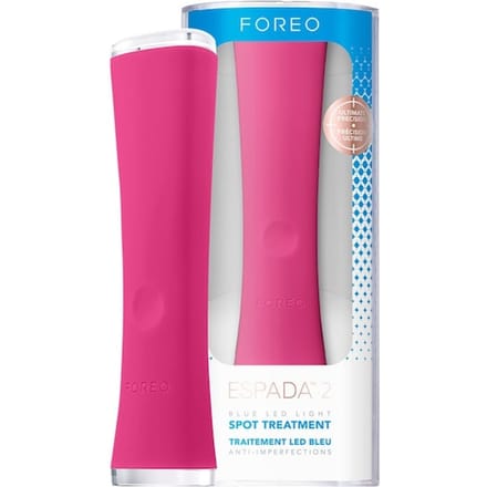 FOREO ESPADA 2 Blauw LED Licht 30-seconden behandeling tegen onzuiverheden - Fuchsia