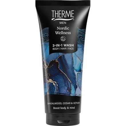 THERME Men Nordic Wellness 3-in-1 Wash - 200 ml