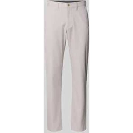 Regular fit broek met achterzakken