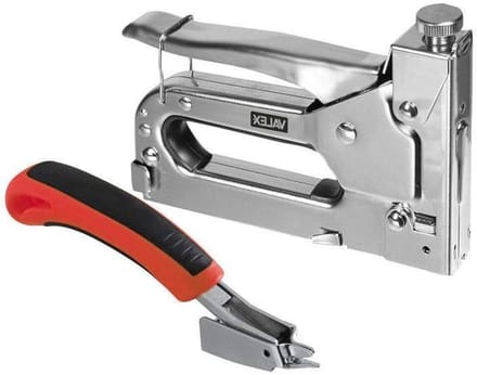 Handmatige nietmachine - Nietapparaat tacker - Bevestigen materialen - Metaal behuizing - 160 mm - Meerkleurig
