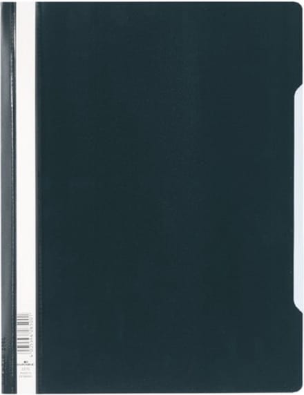 Durable – snelhechtmap zwart – 10 stuk