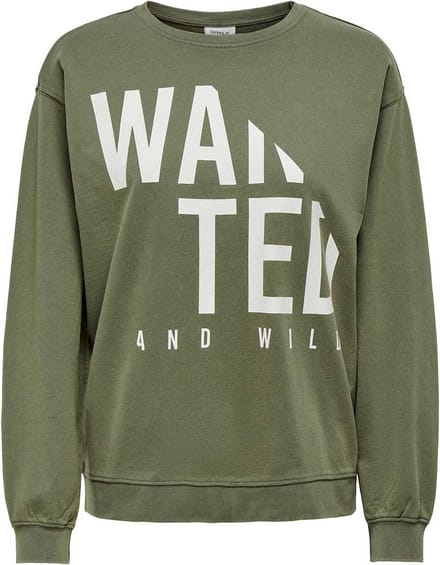 Only sweater jongens - groen - KOBluca - maat 116
