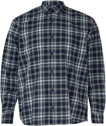 s.Oliver - male - Regular fit: geruit katoenen overhemd met button-down kraag