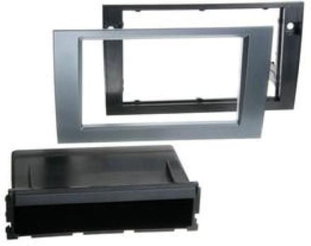 2-DIN Paneel geschikt voor Audi A4 (B6 / B7) (8E) -Seat Exeo (3R) Kleur: Antraciet