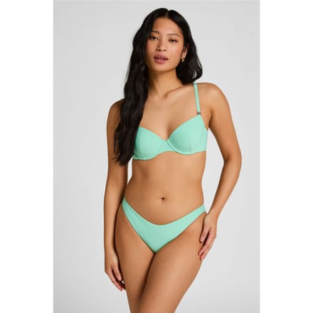 Hunkemöller Hoog Uitgesneden Bikinibroekje Luxe Groen