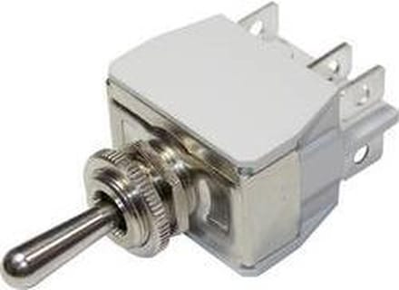 APEM 6-646H/2 6-646H/2 Tuimelschakelaar 250 V/AC 6 A 2x aan/aan Continu 1 stuk(s)