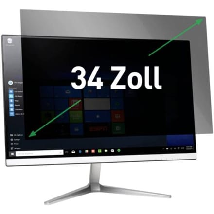 Leitz Privacyfilter 86,4 cm (34) Beeldverhouding: 21:9 69050000