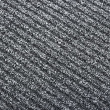 vidaXL - Droogloopmat - 100x300 - cm - grijs