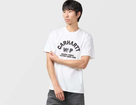 Regular fit t-shirt van puur katoen model 'Column'