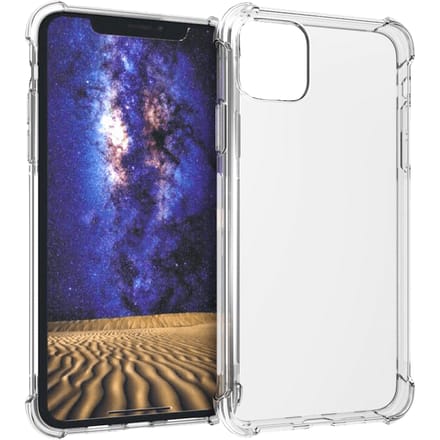 CaseBody iPhone 11 Pro Max ShockProof Hoesje Transparant