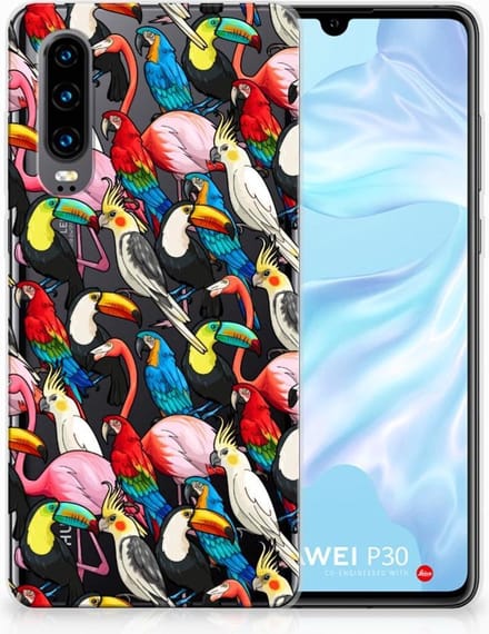 Huawei P30 TPU Hoesje Birds