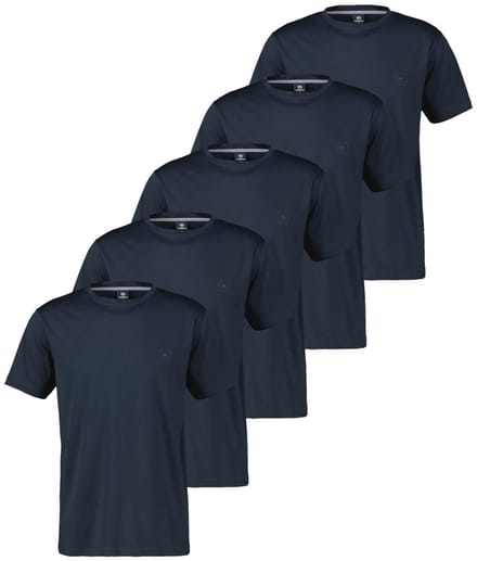 LERROS Heren t-shirt 5 pack Basic