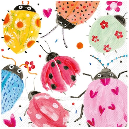 Servet "Joyful Ladybugs"