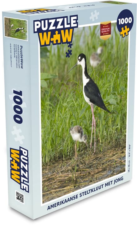 Puzzel Vogel - Gras - Kuiken - Moeras - Legpuzzel - Puzzel 1000 stukjes volwassenen