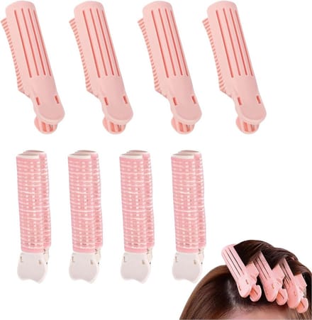 Haarvolume Clips - 8 Stuks Pluizige Krulspelden voor Volume en Krullen