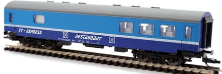 Dienwagentje TT-Express - Modelwagon - Modelbouw - Gedetailleerde lak - Schaal 1:120