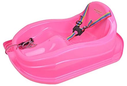 Kinderslee met veiligheidsgordel tot 3 jaar - Roze