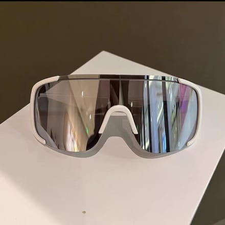 Lunettes coupe-vent à large monture pour hommes femmes Mode Protection contre la lumière bleue Anti-reflets Design enveloppant gray