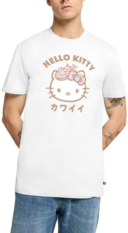 Hello Kitty Kawaii Stijlen Met Sterren Premium T Shirt Heren