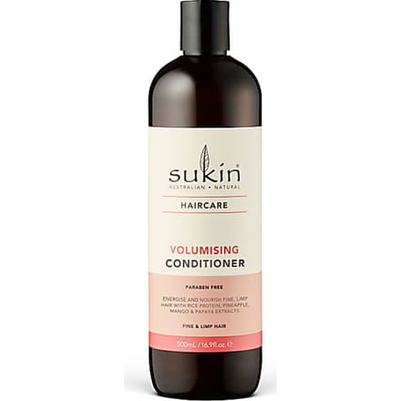 Sukin, Volumizing Conditioner, Fine and Sagging Hair, 500 ml (16.9 fl oz) black