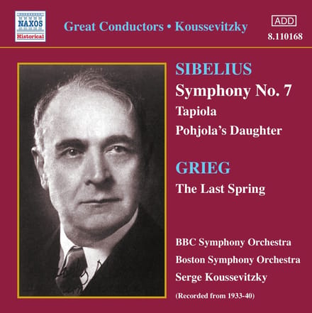 BBC Symphony Orchestra, Serge Koussevitzky - Grieg: Symphony No.7 | Sibelius: The Last Spring (CD)