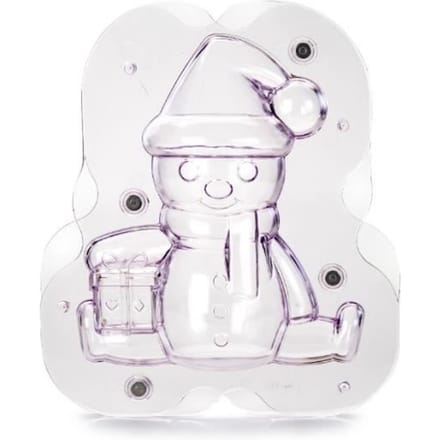 IBILI 746200 3D Gembervorm, Polycarbonaat, Transparant, 28 x 25 x 9 cm