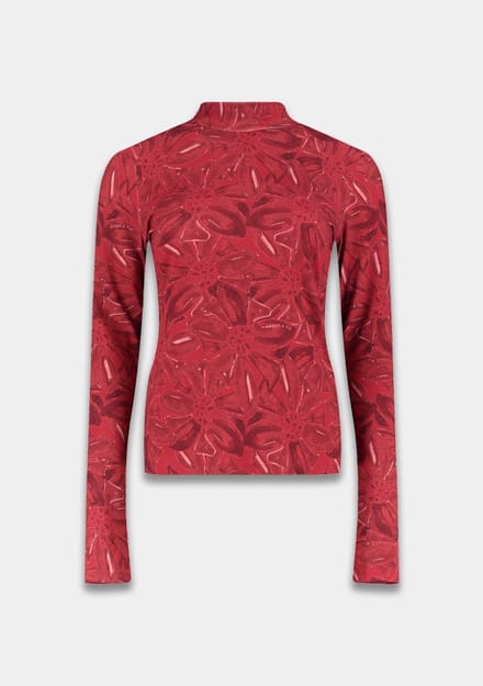 Harper & Yve Jane-ls Tops & T-shirts Dames - Shirt - Rood - Maat S