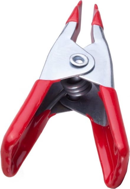 hofftech-zeilklemmen-mini-met-isolatie-rood-zilver-5-cm
