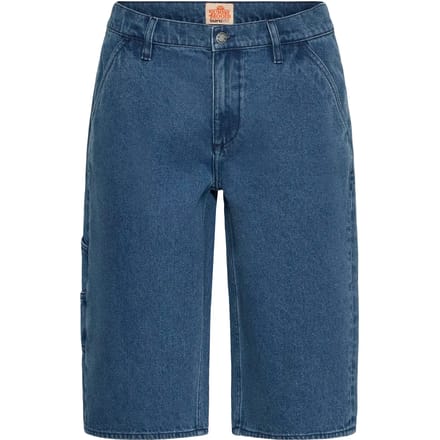 Blend Heren Short Denim Insteekzakken Knielengte Verdekte Rits