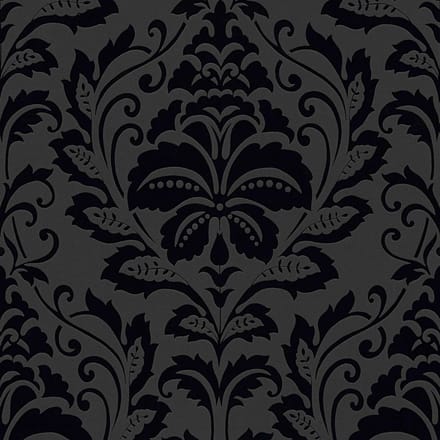 BAROK ORNAMENTEN BEHANG | Klassiek - zwart mat en glans - A.S. Création Black&White 4