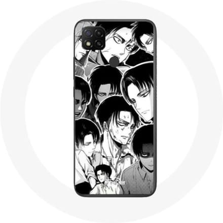 Xiaomi Redmi 9C Case-aanval op Titan Manga Levi Ackerman