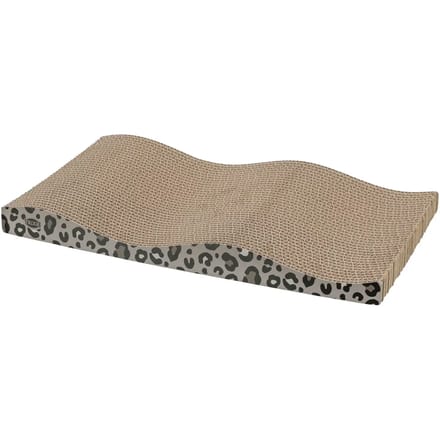 Krabplank Trixie - Panterprint Set van 2 - 44x25x6 cm, Met Kattenkruid