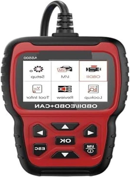 Autodiagnose Hulpmiddel - Motorcode Lezer - Auto Onderhoud - Kleurenscherm Navigatie - 2.8 Inch - Zwart
