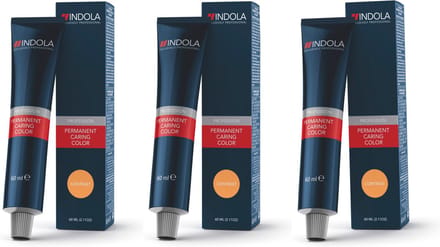 Indola Profession Permanent Caring Color Contrast 60ml – C.67x contrast rood violet extra - 3 tubes