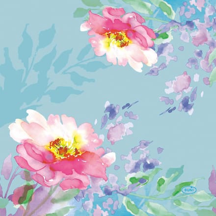 Flowy Floral Servetten - 33x33 cm