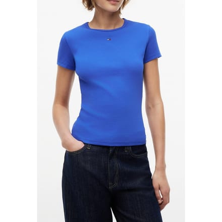 Tommy Hilfiger Slim Essential Noble Blue Größe: M | Hemden Outlet | Damen | Blau