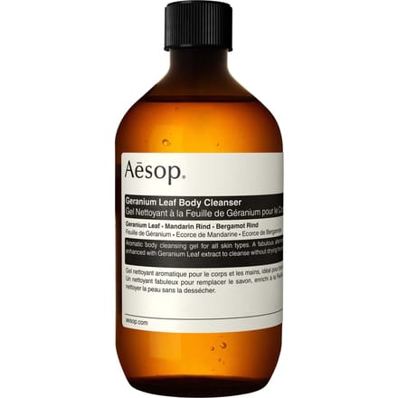 Aesop Geranium Leaf Body Cleanser 500ml with Screw Cap