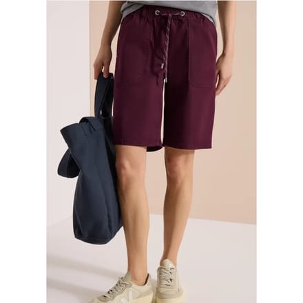 Mid Waist straight legs short in casual pasvorm