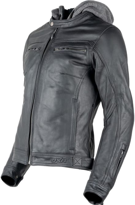 MOTOBLOUZ Motorjas ZACK DAMES vrouw|4-seizoenen|Zwart/Zwart 36 CE-gekeurd