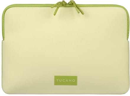 Tucano One Sleeve MacBook Neo 13 – Waterbestendig – Extra Compartiment voor Notebook – Uitgerust met Krasbescherming - Geel
