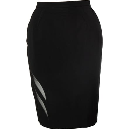 Thierry Mugler, minirok met transparante details