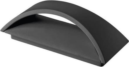 LED Wandlamp Biso - 8 Watt - 140Lm - IP54 - Zwart
