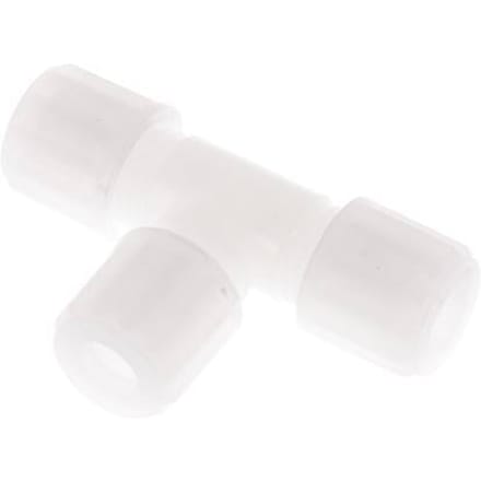 8x6mm PVDF T-Vormige Knelfitting 10 Bar