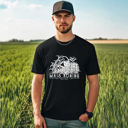 AGRIFANS® Maiskoning - Heren T-shirt - M