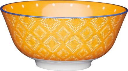 Kom, 15.5 x 7.5 cm, Orange Spot - KitchenCraft