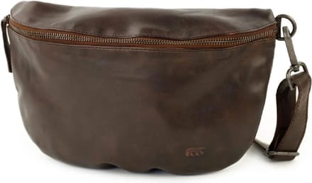 Bear Design Maiky Leren Heuptas / Crossbodytas - Bruin