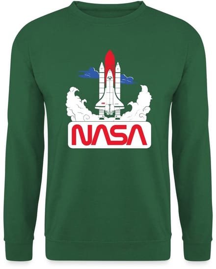 NASA Space Shuttle 3 Sweater Heren